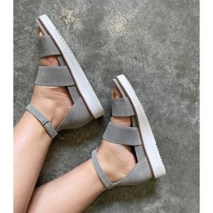 EILEEN FISHER keno platform sandals size 7.5 New